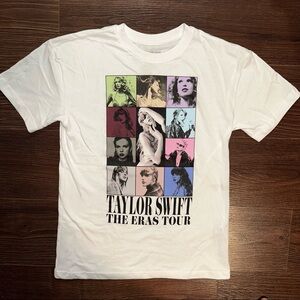 Taylor Swift Eras Tour White T-shirt